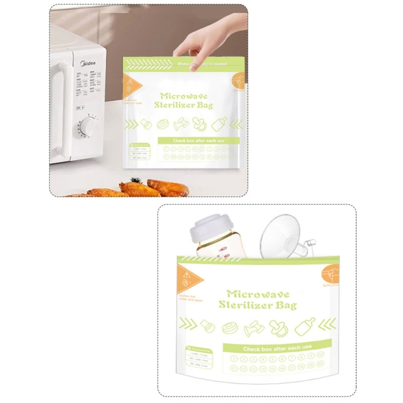 10 Lembar/set Kantong Sterilis - Zwitsal Baby Products ulasan dan harga
