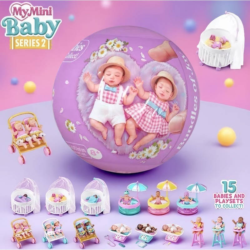 Kotak Kejutan Mini Bola Bayi,  - Baby Products Toys ulasan dan harga