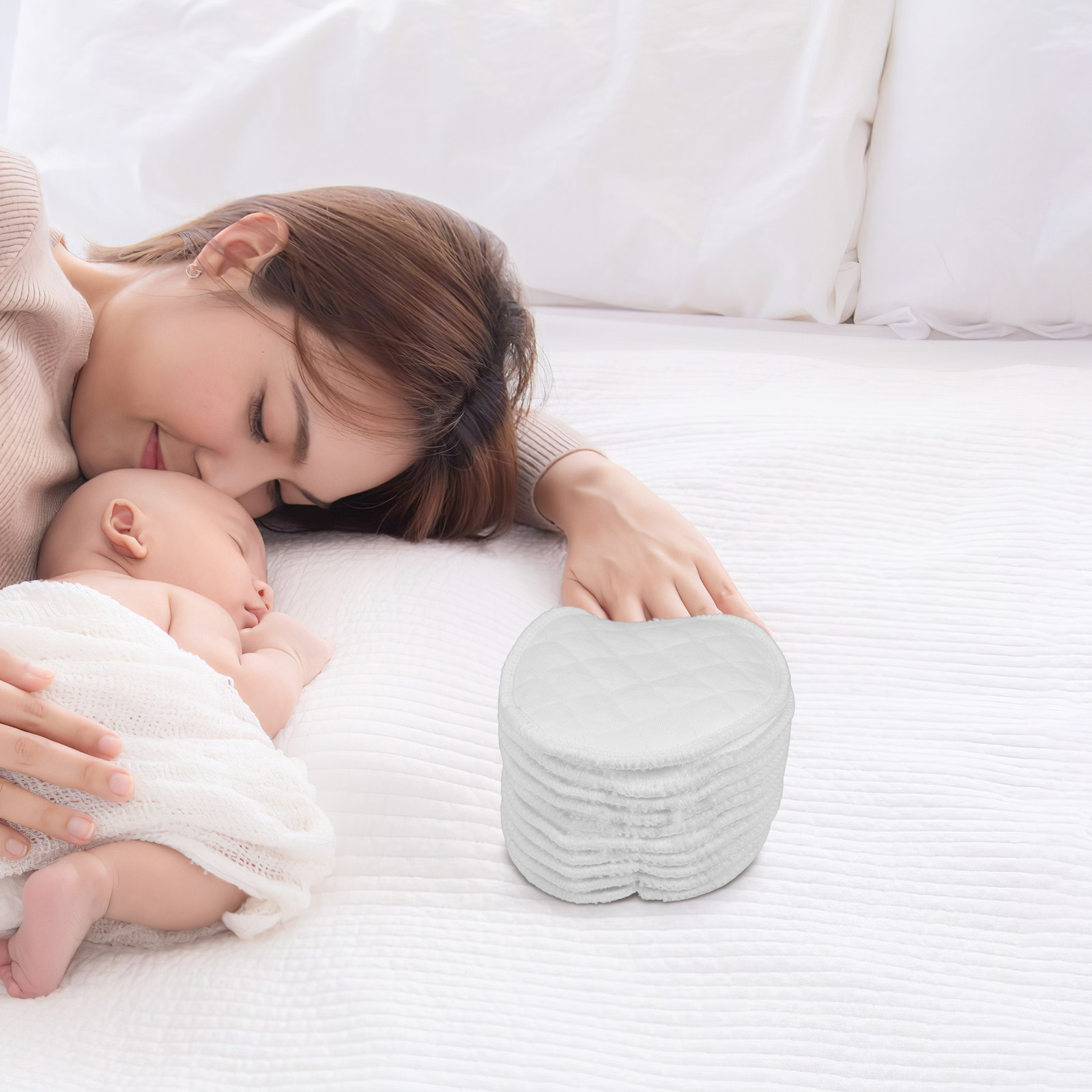10 PCS Bantalan ASI untuk Bant - Nursing Pillow Breastfeeding ulasan dan harga