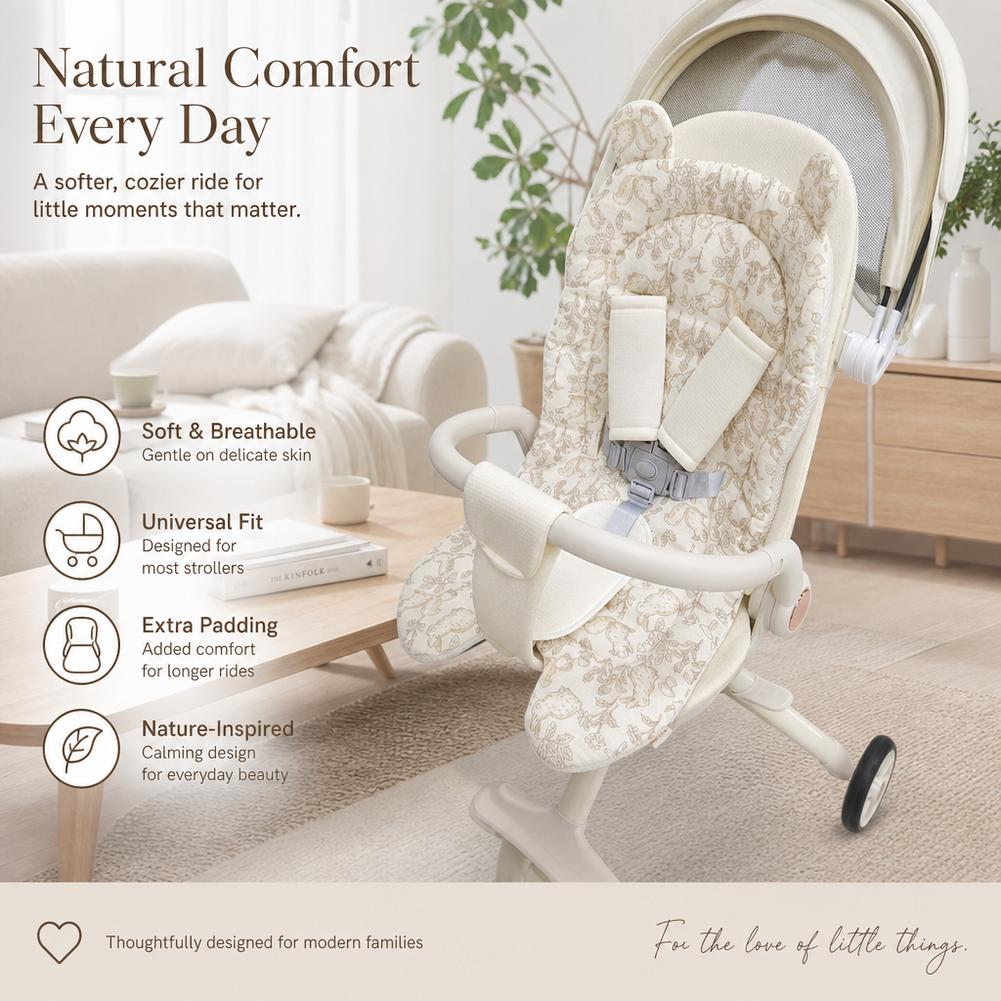 Bantalan Kursi Kereta Dorong B - Infant Car Seat Cover ulasan dan harga