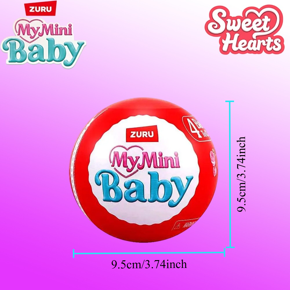 ZURU Boneka Bayi Mini dengan A - Baby Products Toys ulasan dan harga